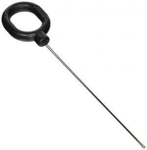 Aguja de empalme fija D-Splicer en acero inoxidable, utilizada para empalmes de cuerdas y cabos náuticos.