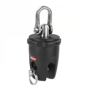 Giratorio de vela Ronstan serie 60 RS006010 de aluminio, con grillete de horquilla, para almacenadores de velas de hasta 1300 kg de rotura.