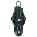 Poleas violín Wichard con rodamientos y grillete giratorio